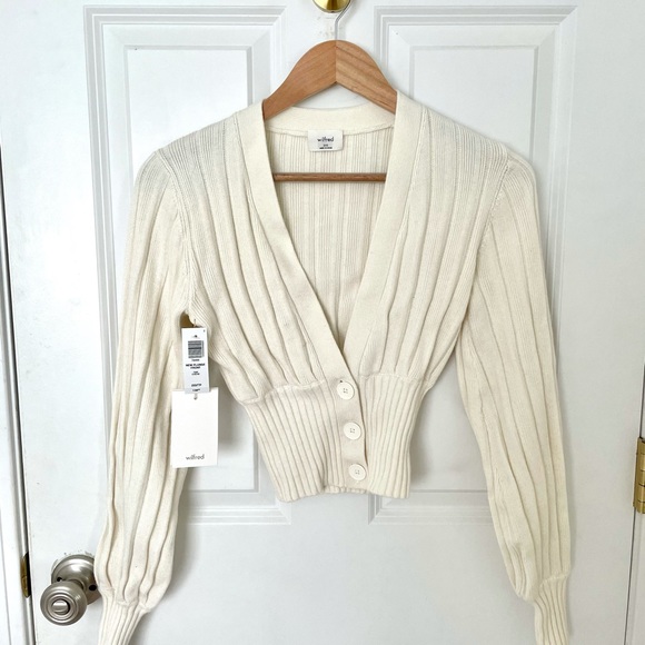 Aritzia Wilfred New Plunge Front Cardigan - Picture 6 of 6
